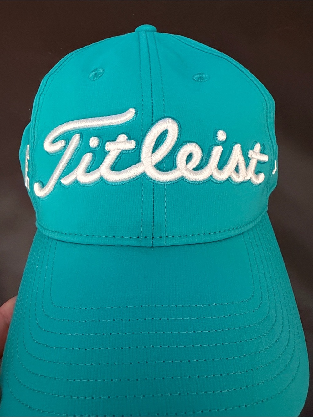Titleist Turquoise Performance Golf Hat - Picture 2 of 11